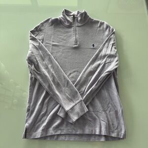 Polo by Ralph Lauren Purple Zip-Up Sweater